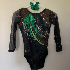 DreamLight Gymnastics Leotard w/ Scrunchie & Briefs